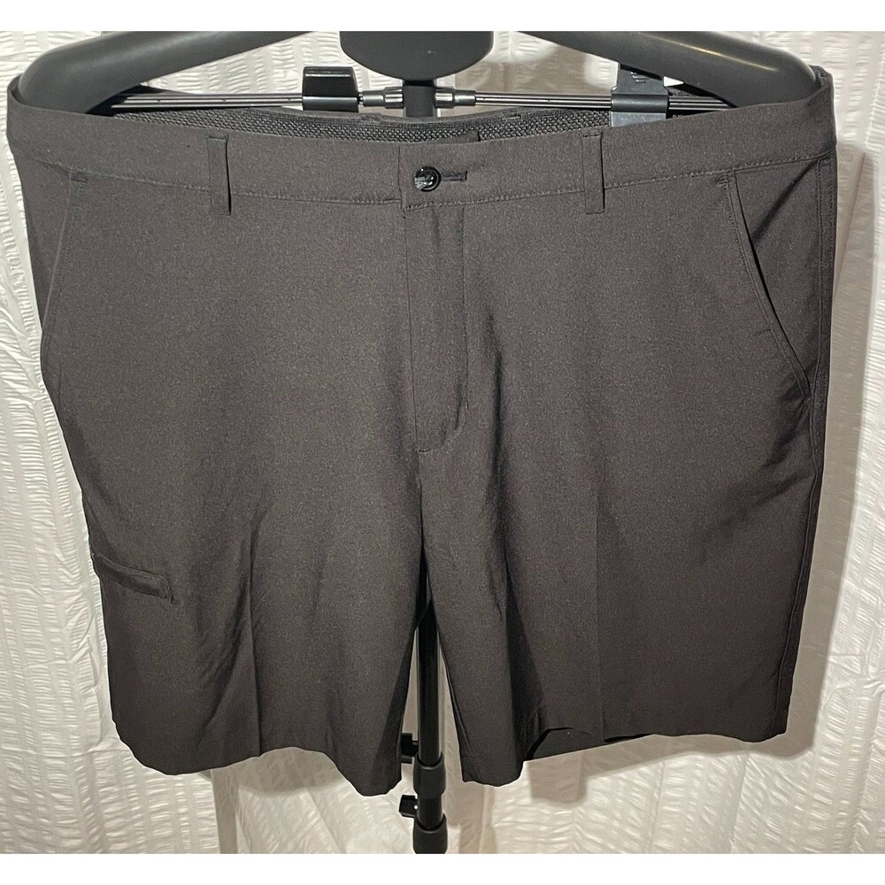 Greg Norman Black Golf Shorts Sz 36 Men’s Soft, Breathable, Great Condition